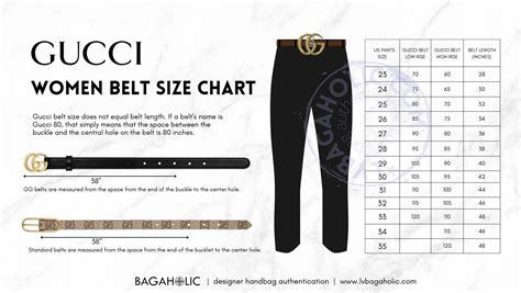 gucci belt women's size chart|Gucci women's belt size guide.